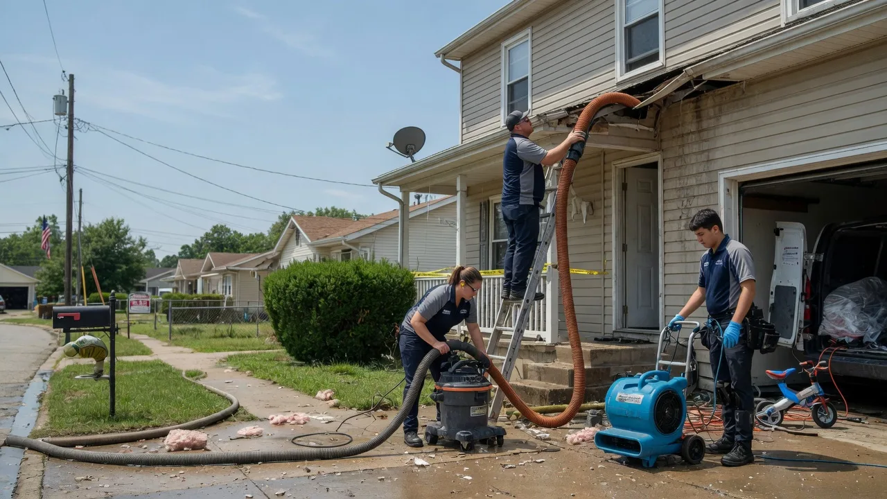 Water Damage Restoration in Amazonia, MO near me